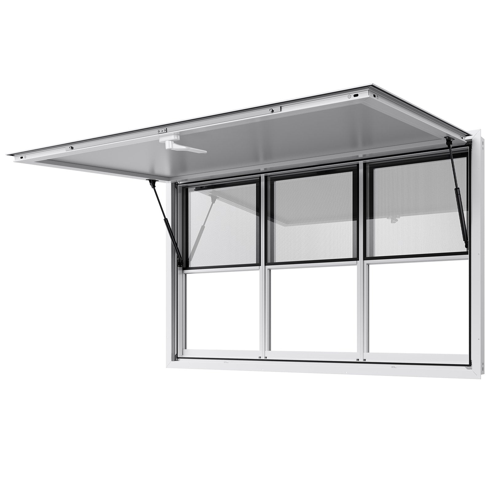 Prekybinis langas VEVOR DPSCSXXCFWCK, 152x92 cm