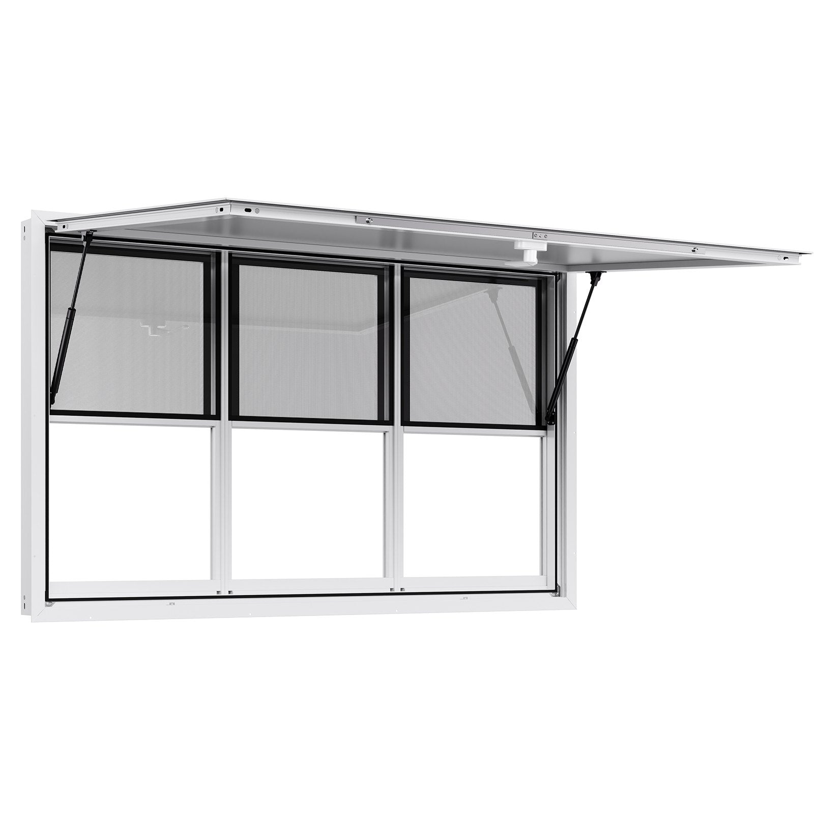 Prekybinis langas VEVOR DPSCSXXCFWCK, 152x92 cm