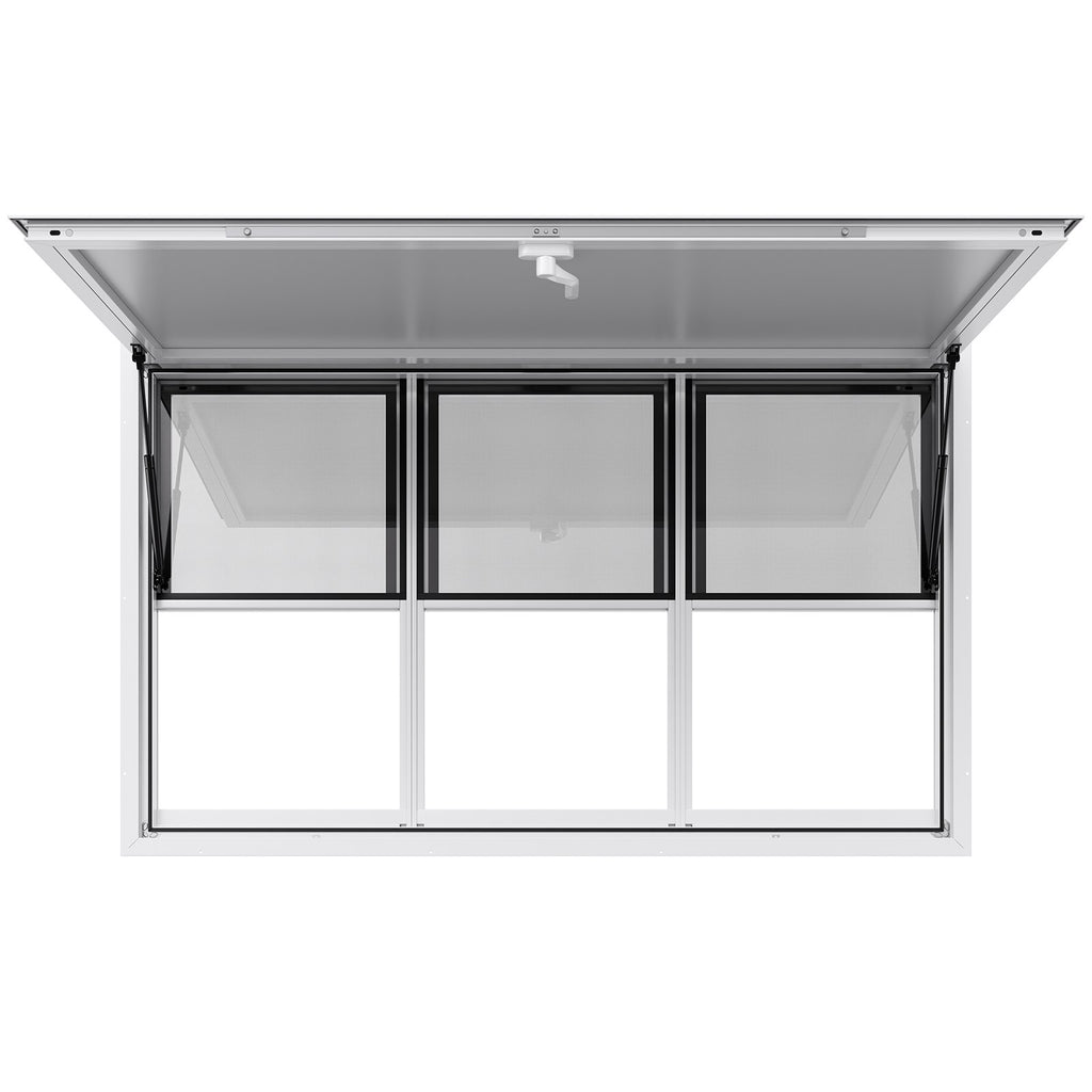 Prekybinis langas VEVOR DPSCSXXCFWCK, 152x92 cm
