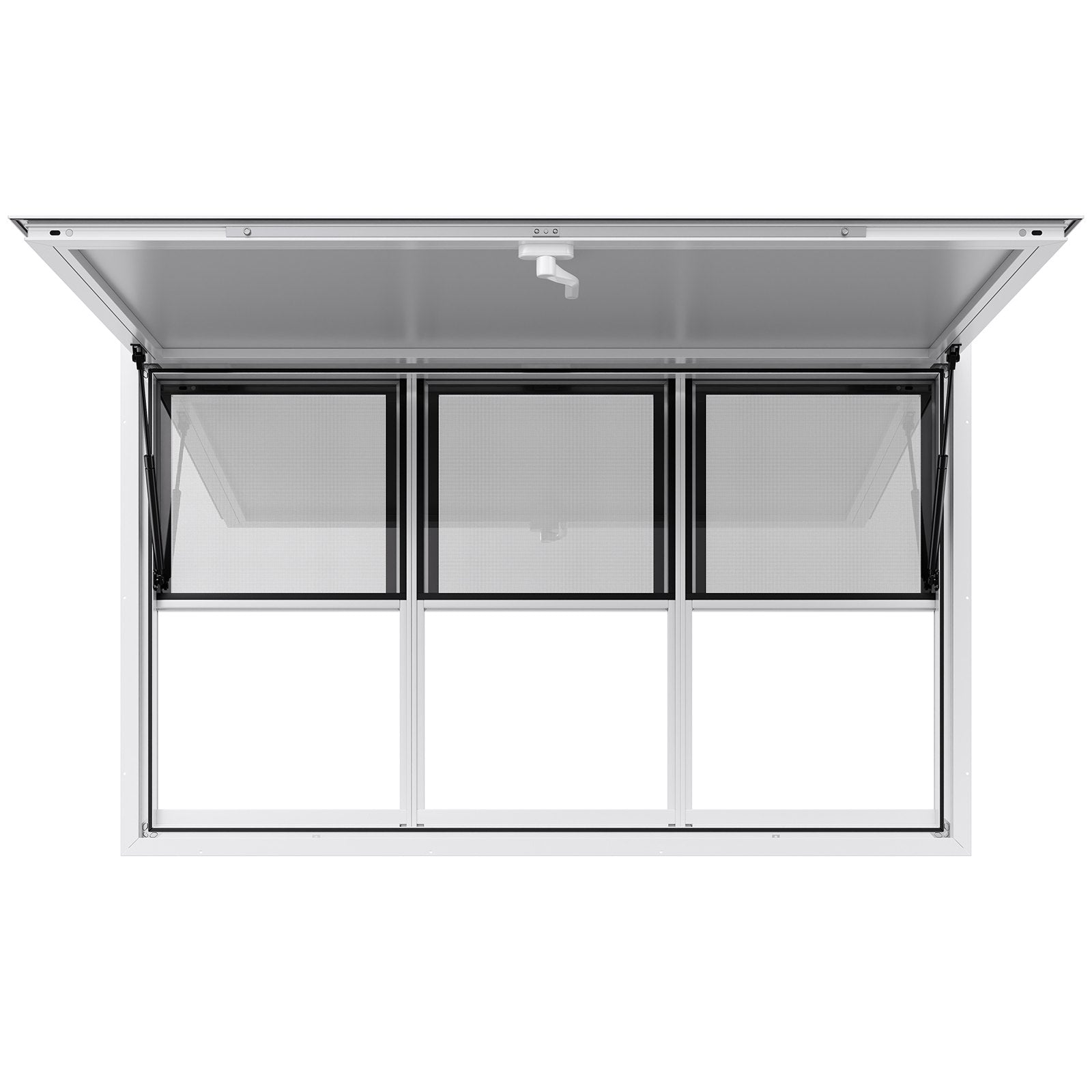 Prekybinis langas VEVOR DPSCSXXCFWCK, 152x92 cm