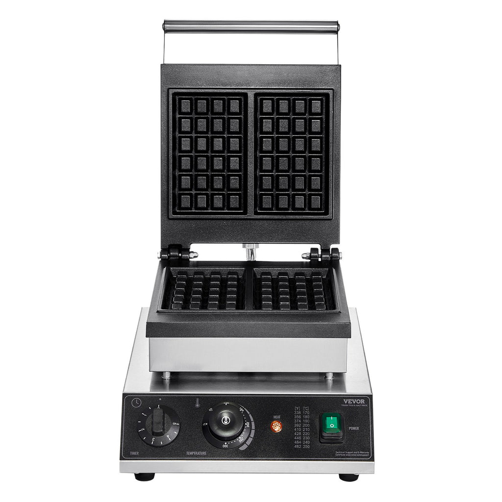 Profesionali vaflių keptuvė VEVOR HT-2210, 2000 W