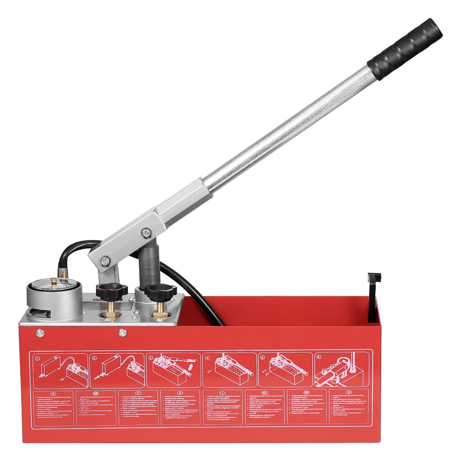 Hidrostatinis bandymų siurblys VEVOR RP-25, 25 bar