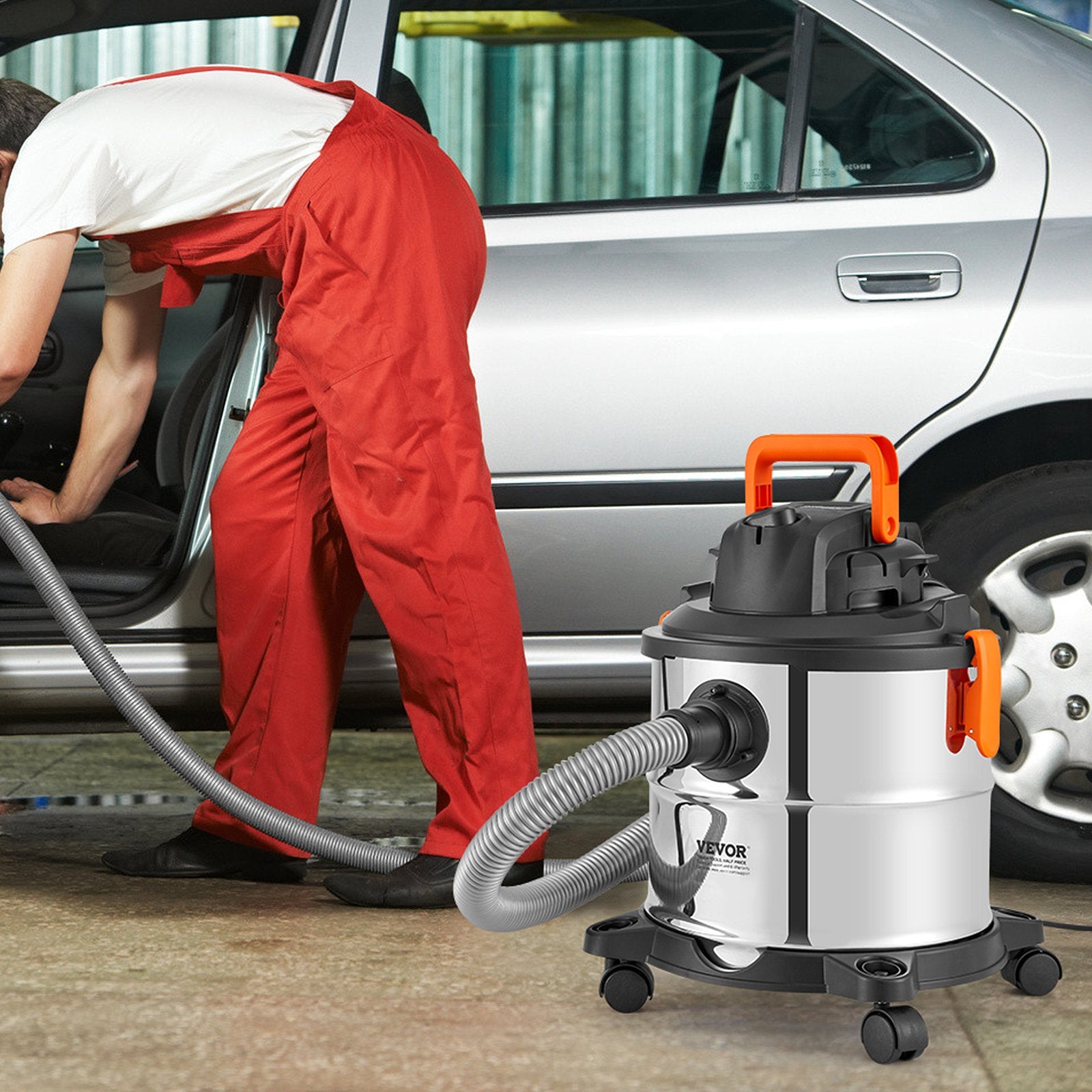 Drėgno ir sauso valymo siurblys VEVOR YLW6342-C, 20 l