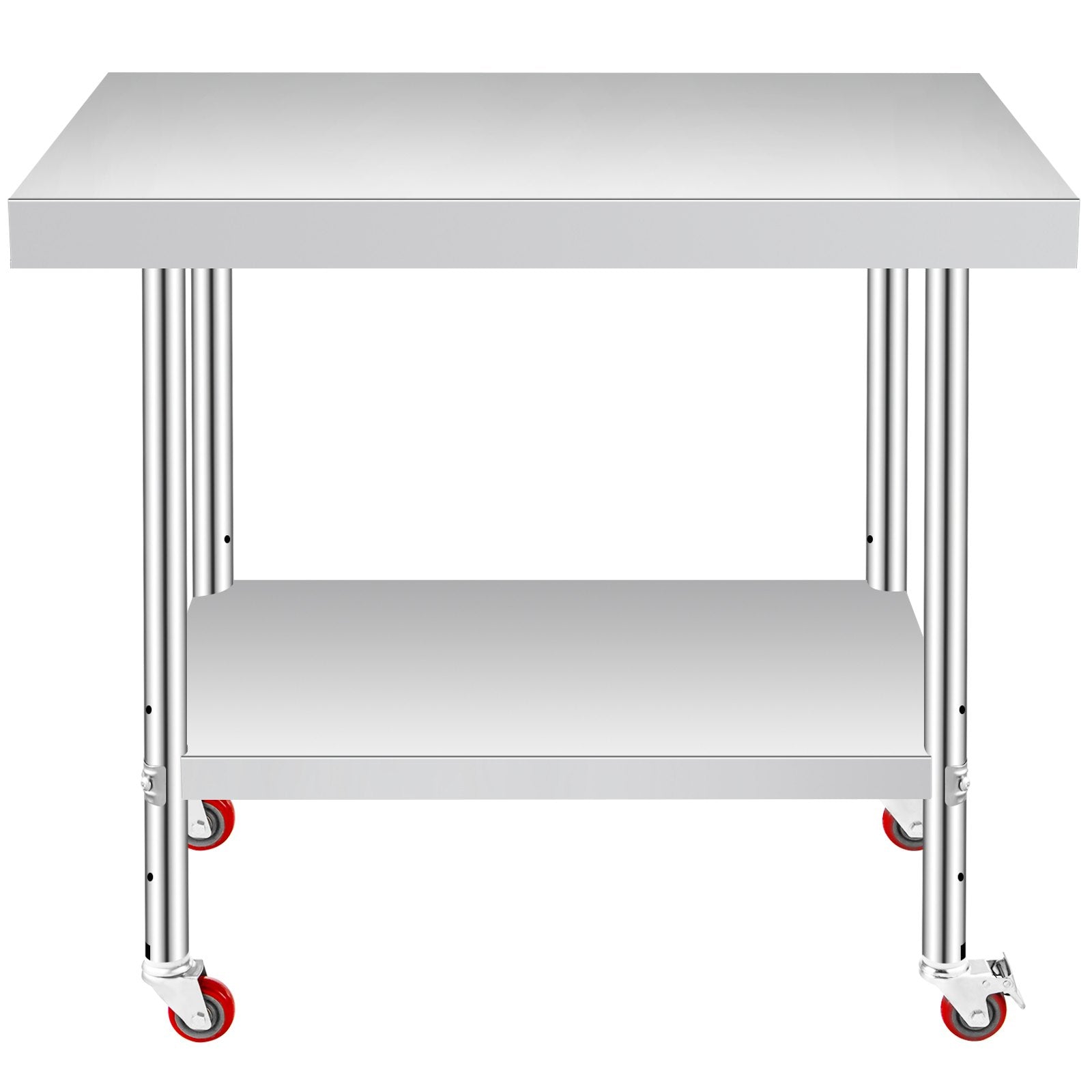 Nerūdijančio plieno darbo stalas VEVOR GZT61*30.5*85, 307 x 612 x 862 mm