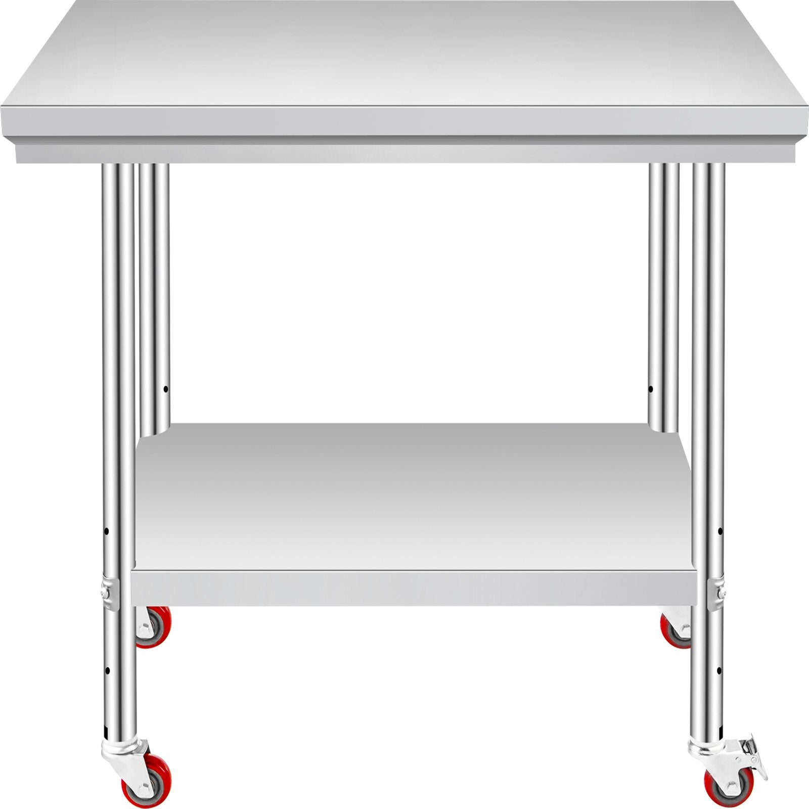 Nerūdijančio plieno darbo stalas VEVOR GZT90X60L, 90x60 cm