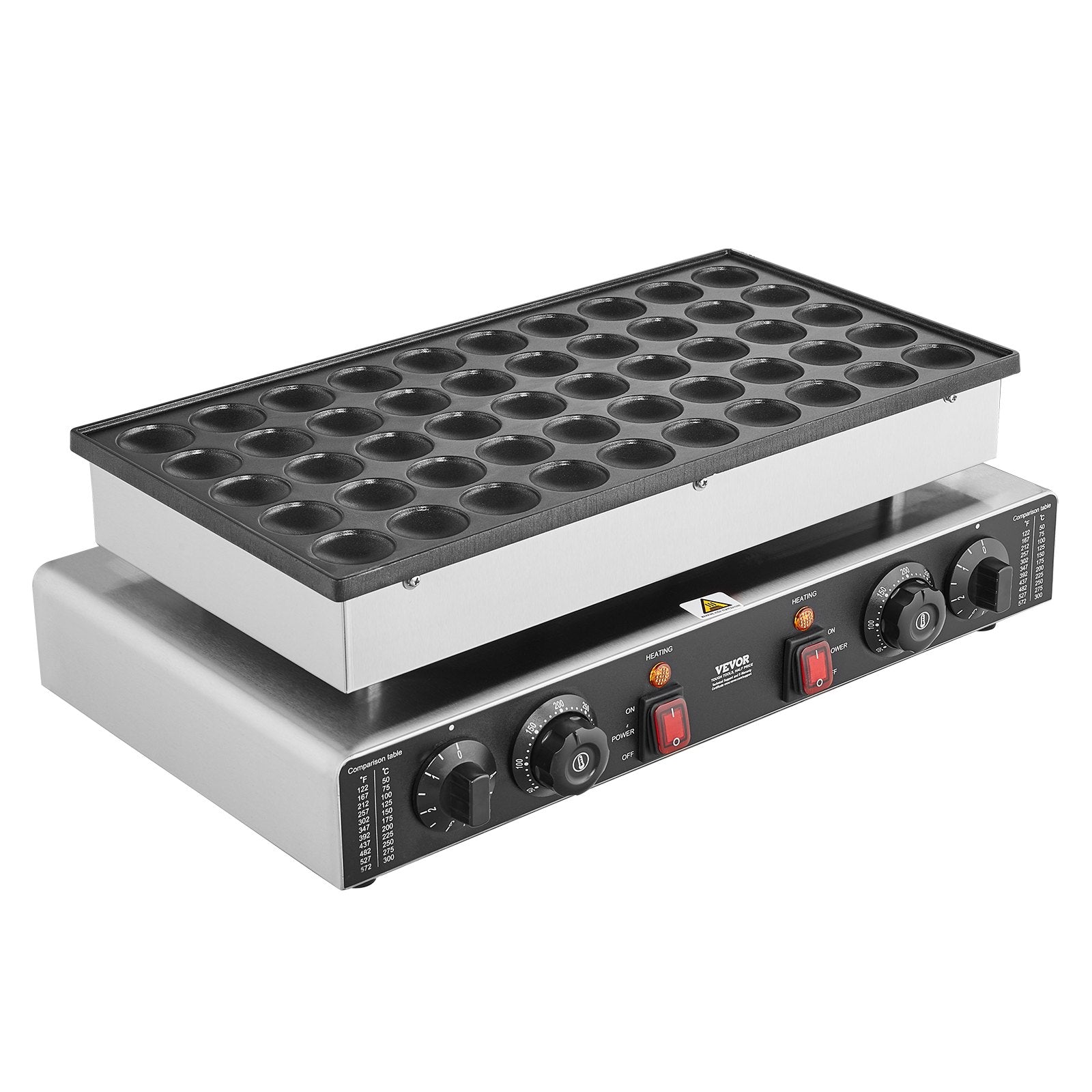 Mini blynelių keptuvė VEVOR PC-50, 1700 W
