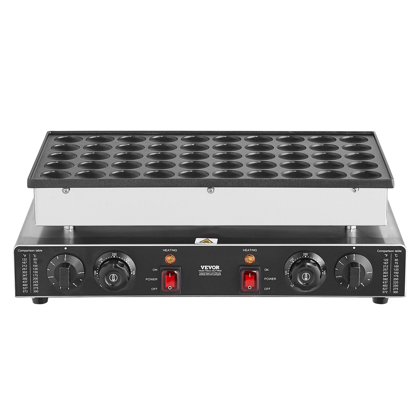 Mini blynelių keptuvė VEVOR PC-50, 1700 W
