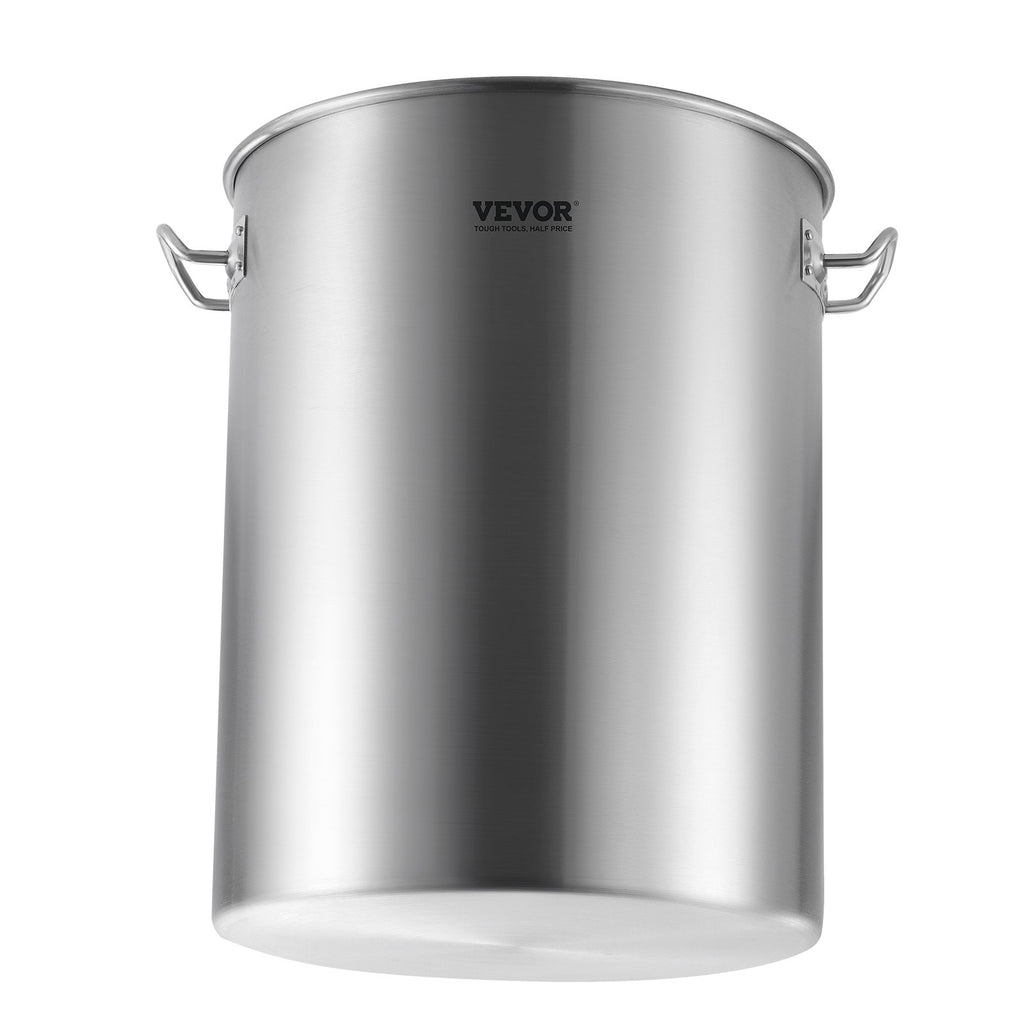 Nerūdijančio plieno puodas VEVOR SP36QT324206S, 34 l talpos