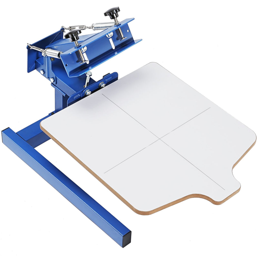 Šilkografijos staklės VEVOR 1 spalvos 1 stoties, 54 x 45 cm darbinis plotas