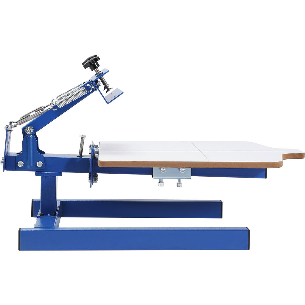Šilkografijos staklės VEVOR 1 spalvos 1 stoties, 54 x 45 cm darbinis plotas