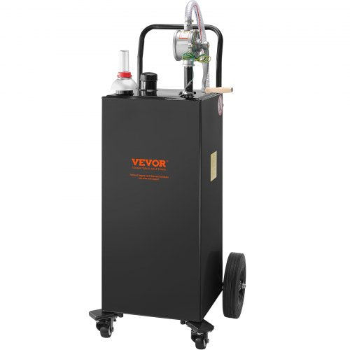 Kuro talpa su ratukais VEVOR 30 Gallon Fuel Caddy, 113 litrų