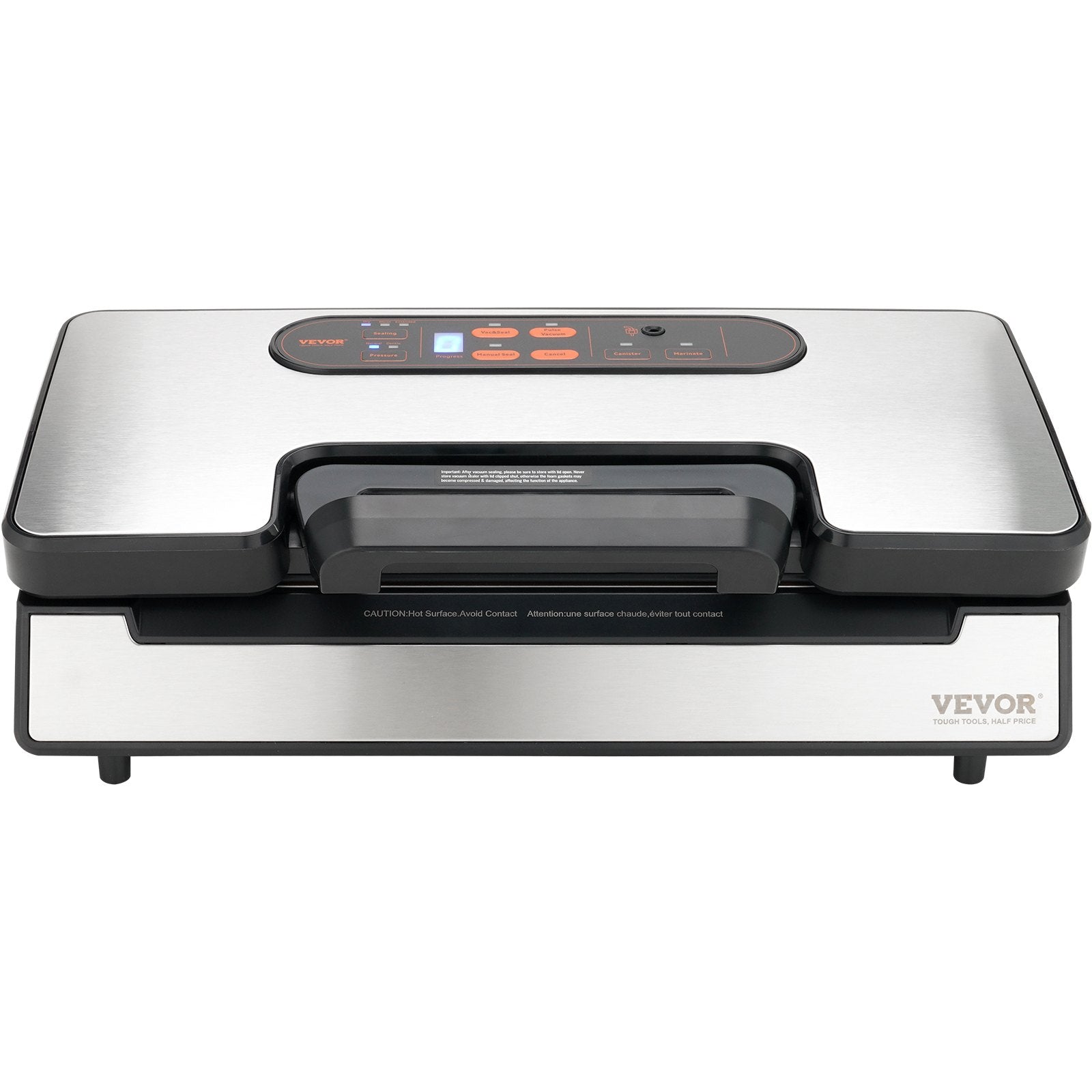 Vakuuminis maisto pakavimo aparatas VEVOR VS5164, 90 kPa