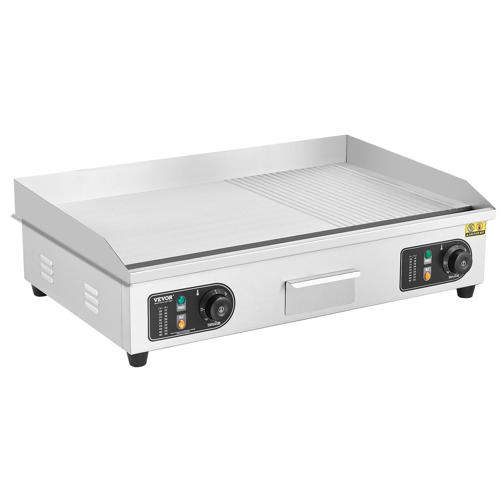 Elektrinė kepimo plokštuma VEVOR HT-822, 4400W