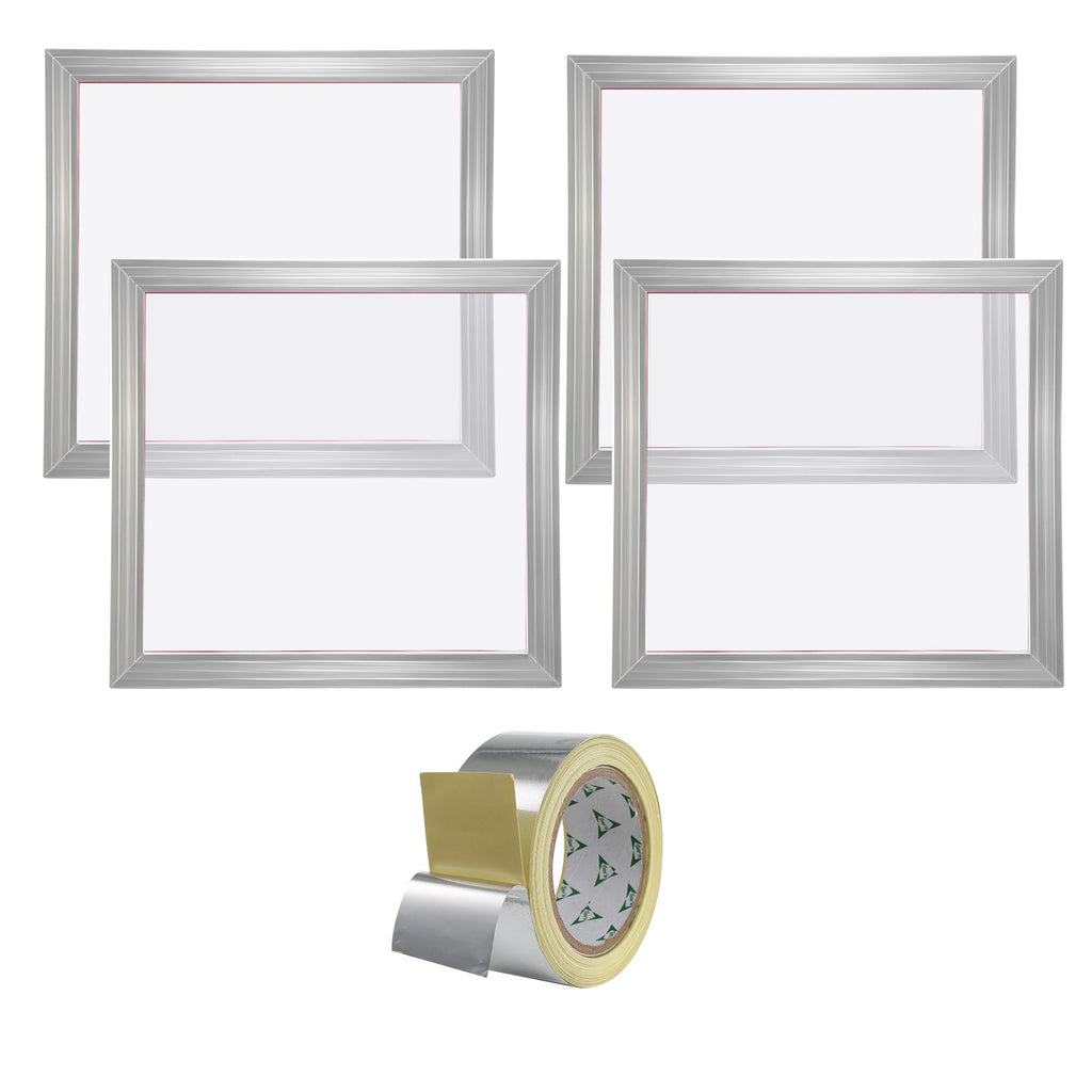 Šilkografijos rėmų rinkinys VEVOR 110 Mesh, 50,8 x 50,8 cm