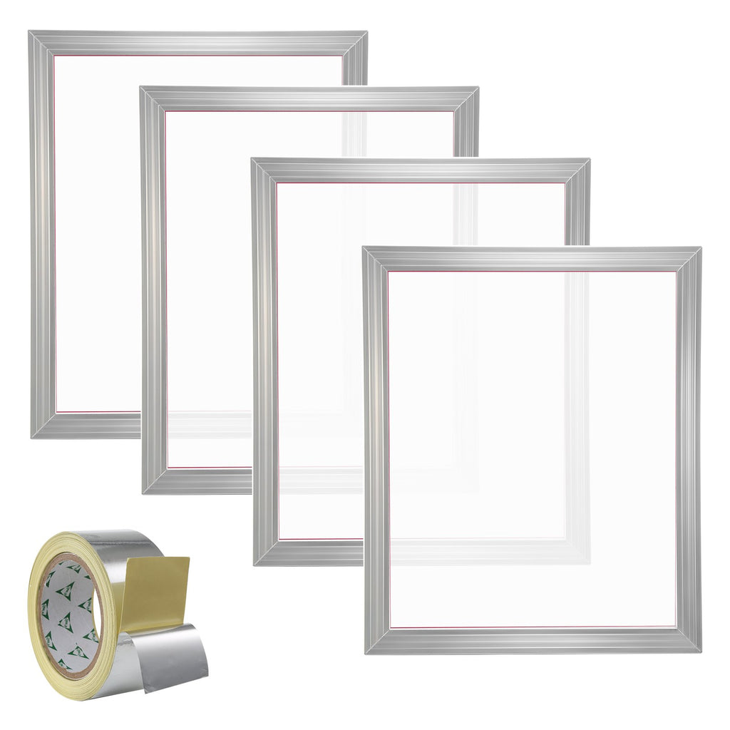 Šilkografijos rėmų rinkinys VEVOR, 4 vnt., 50,8 x 61 cm, 355 mesh