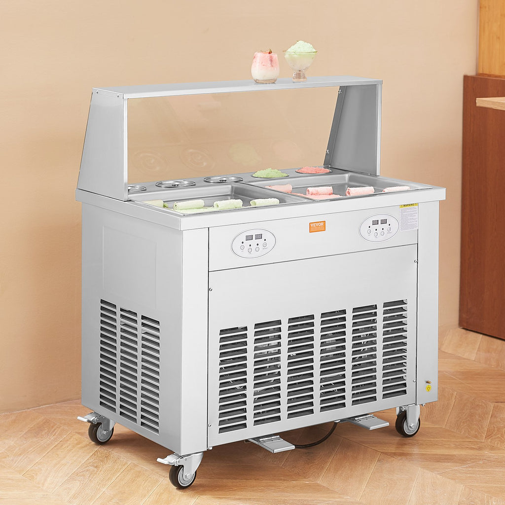 Ledų vyniotinių gaminimo aparatas VEVOR CBJF-2D5B, 1750W