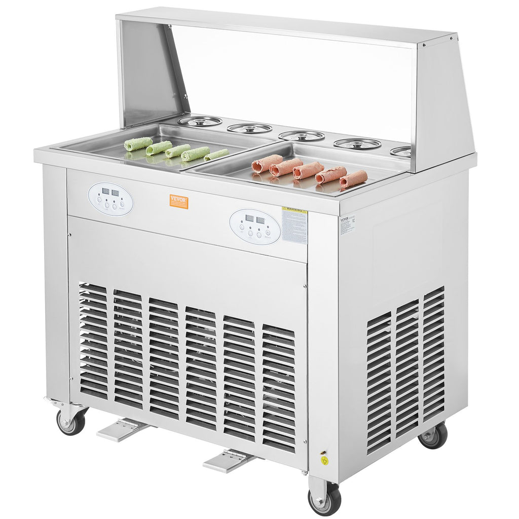 Ledų vyniotinių gaminimo aparatas VEVOR CBJF-2D5B, 1750W