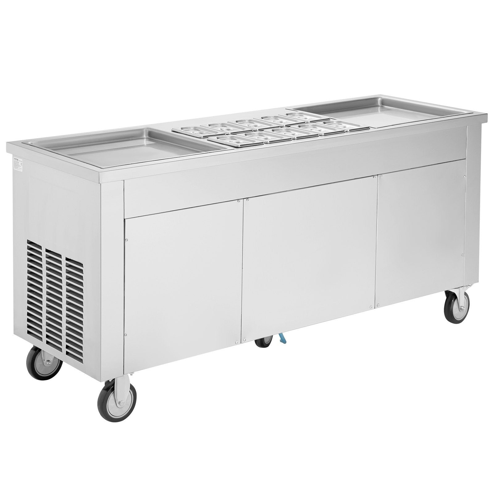 Ledų ritinėlių gaminimo aparatas VEVOR CBJF-2D10A, 2270 W