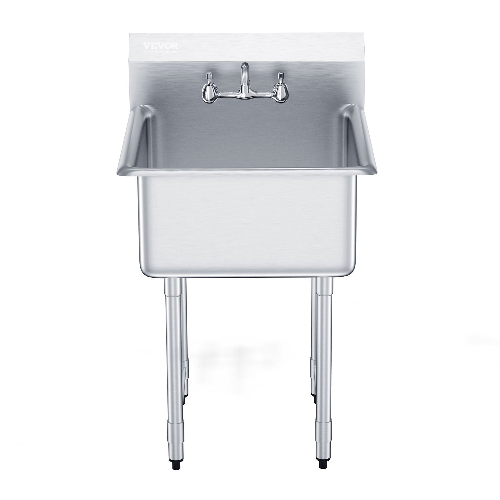 Nerūdijančio plieno plautuvė VEVOR S1C-242413, 686x610x1041 mm