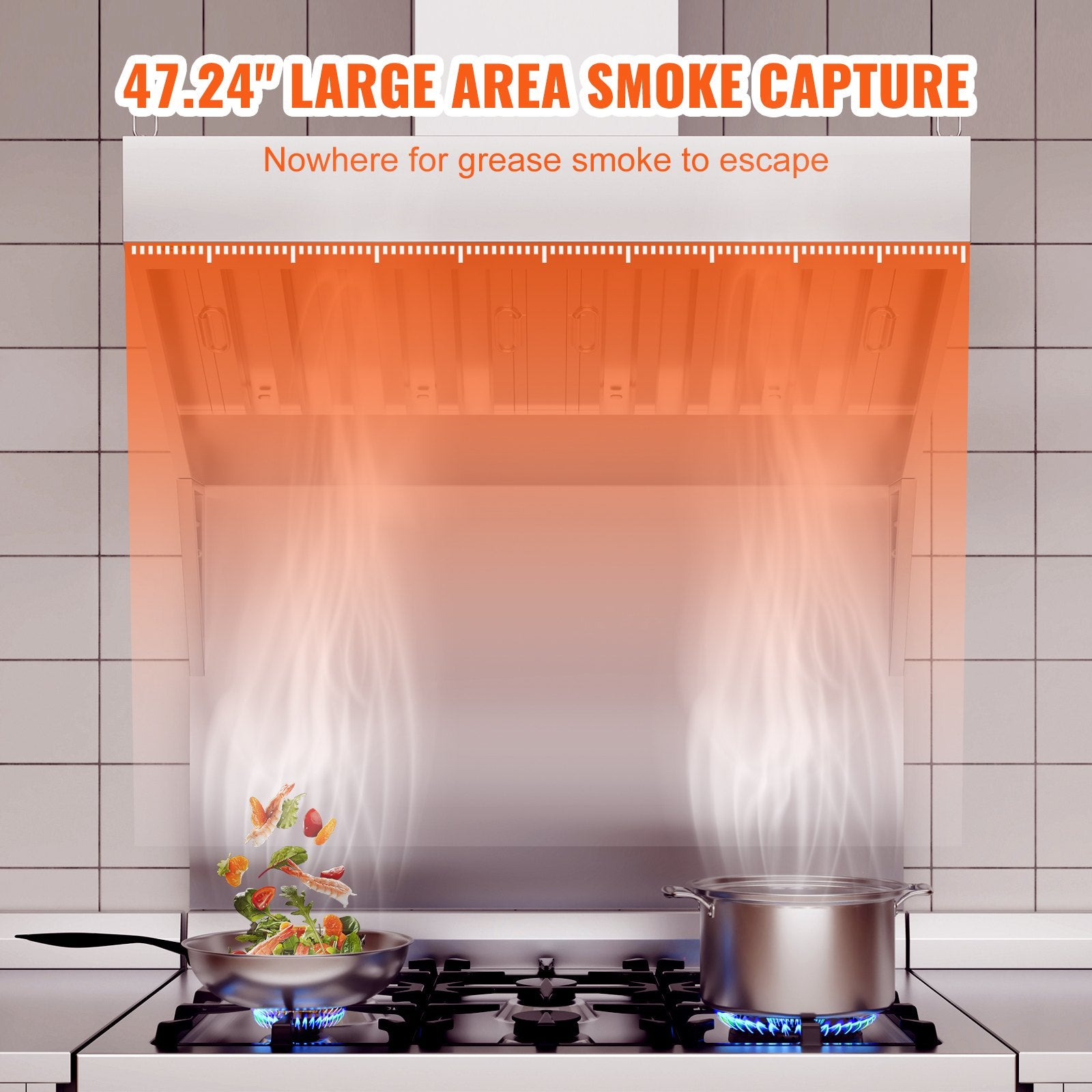 Pramoninis gartraukis VEVOR 4FT, 120 cm