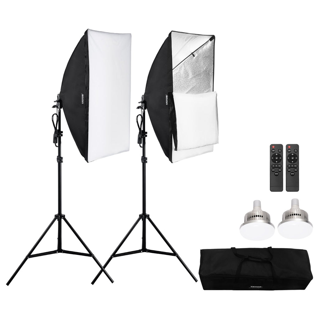 Studijinis apšvietimo komplektas VEVOR LED570(EU), 50x70 cm