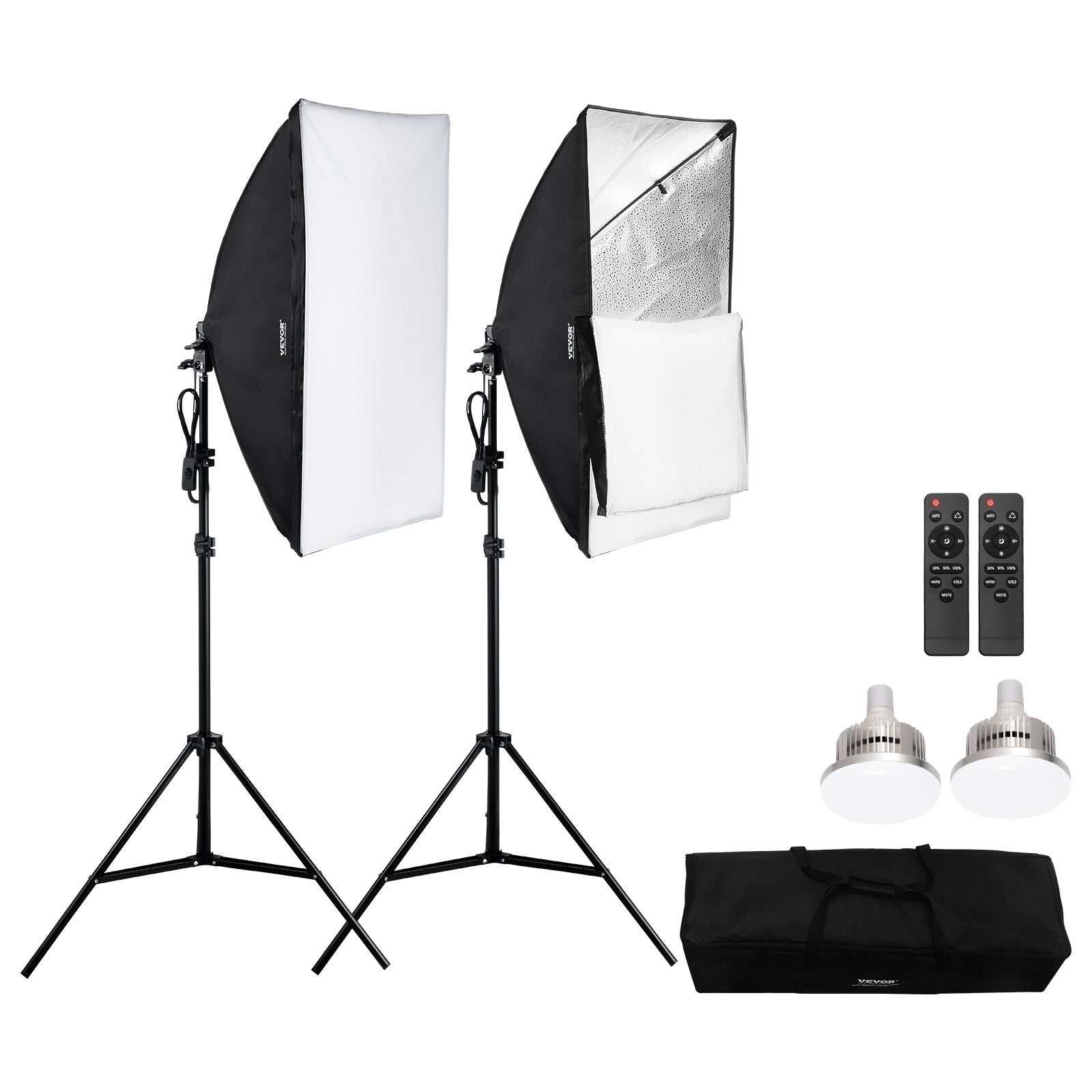 Studijinis apšvietimo komplektas VEVOR LED570(EU), 50x70 cm
