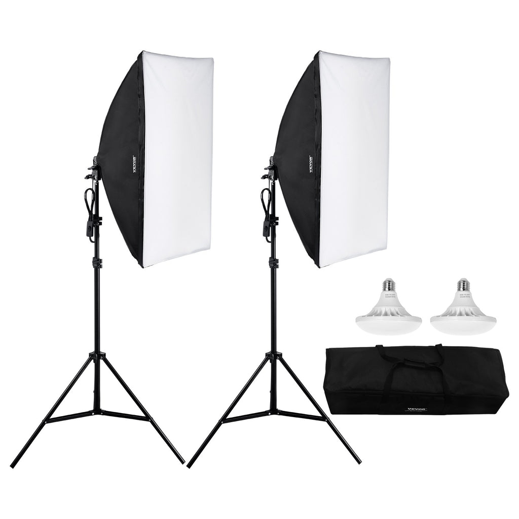 Softbox apšvietimo komplektas VEVOR YX-RGXB02(EU), 50x70 cm