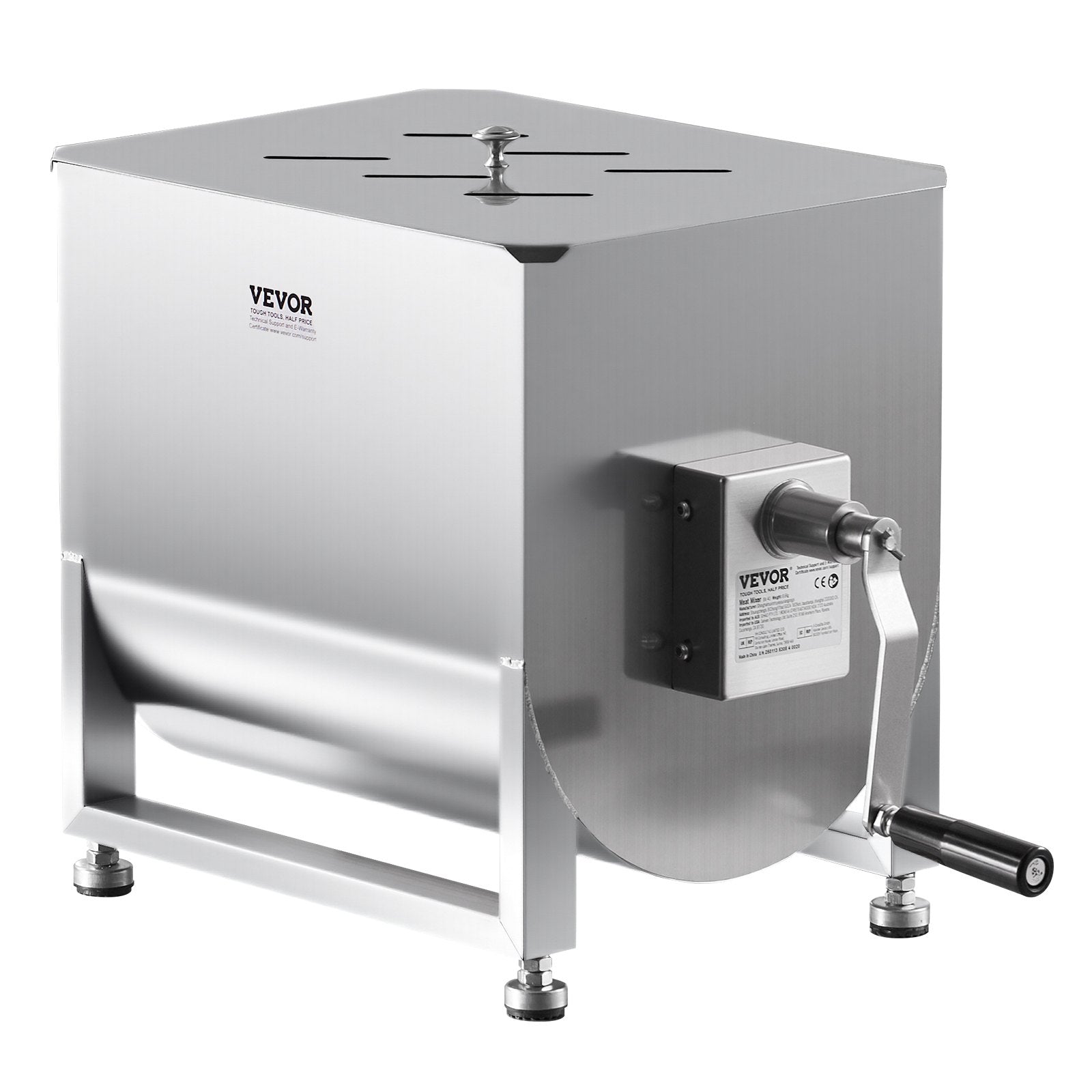 Rankinė mėsos maišyklė VEVOR BX-40, 40 l talpa