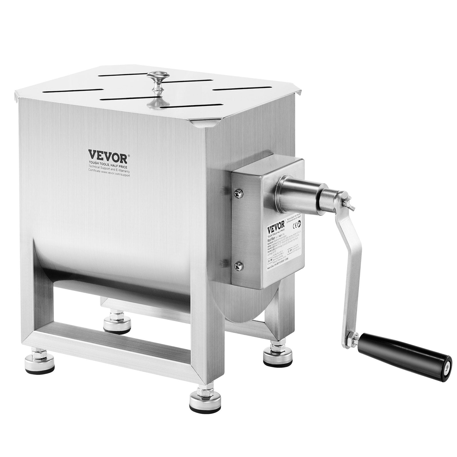 Rankinė mėsos maišyklė VEVOR BX-10, 10 l