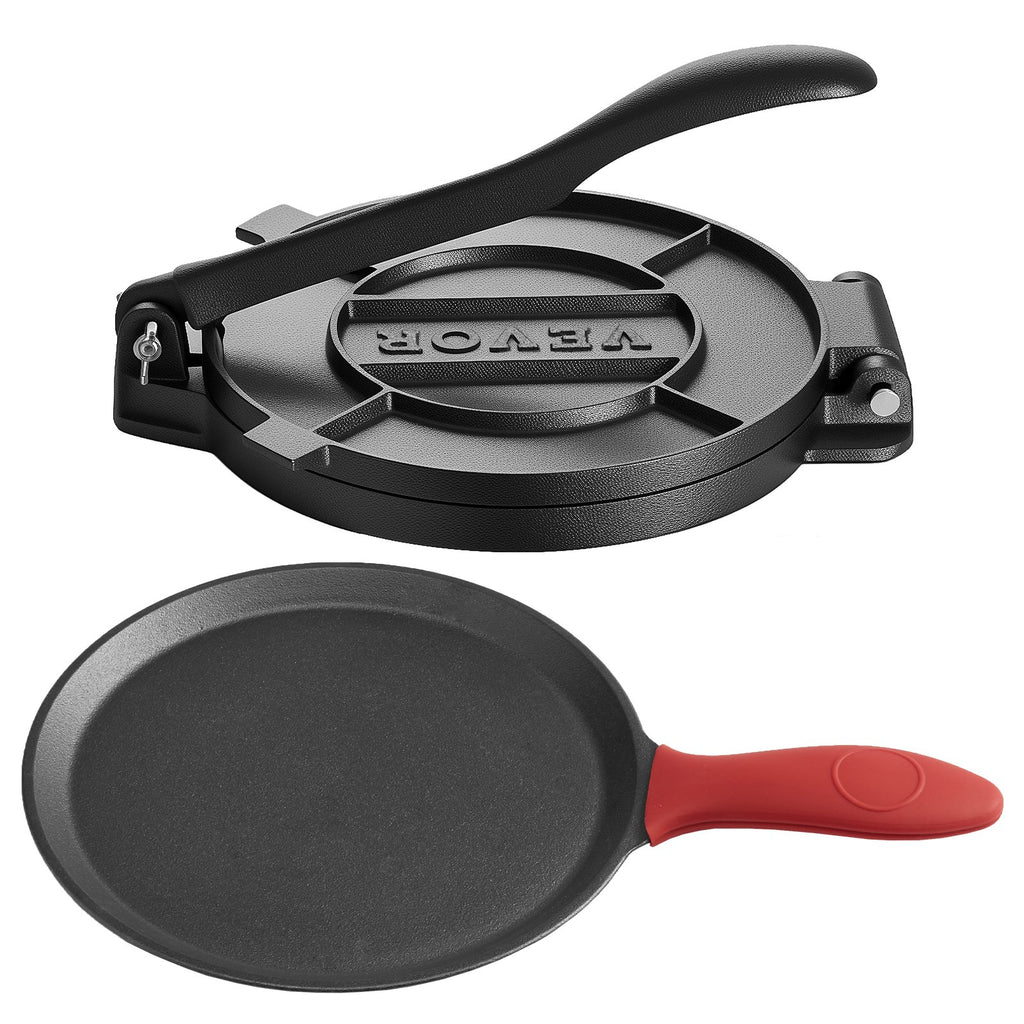 Tortilijų presas VEVOR HES250SET, 25 cm