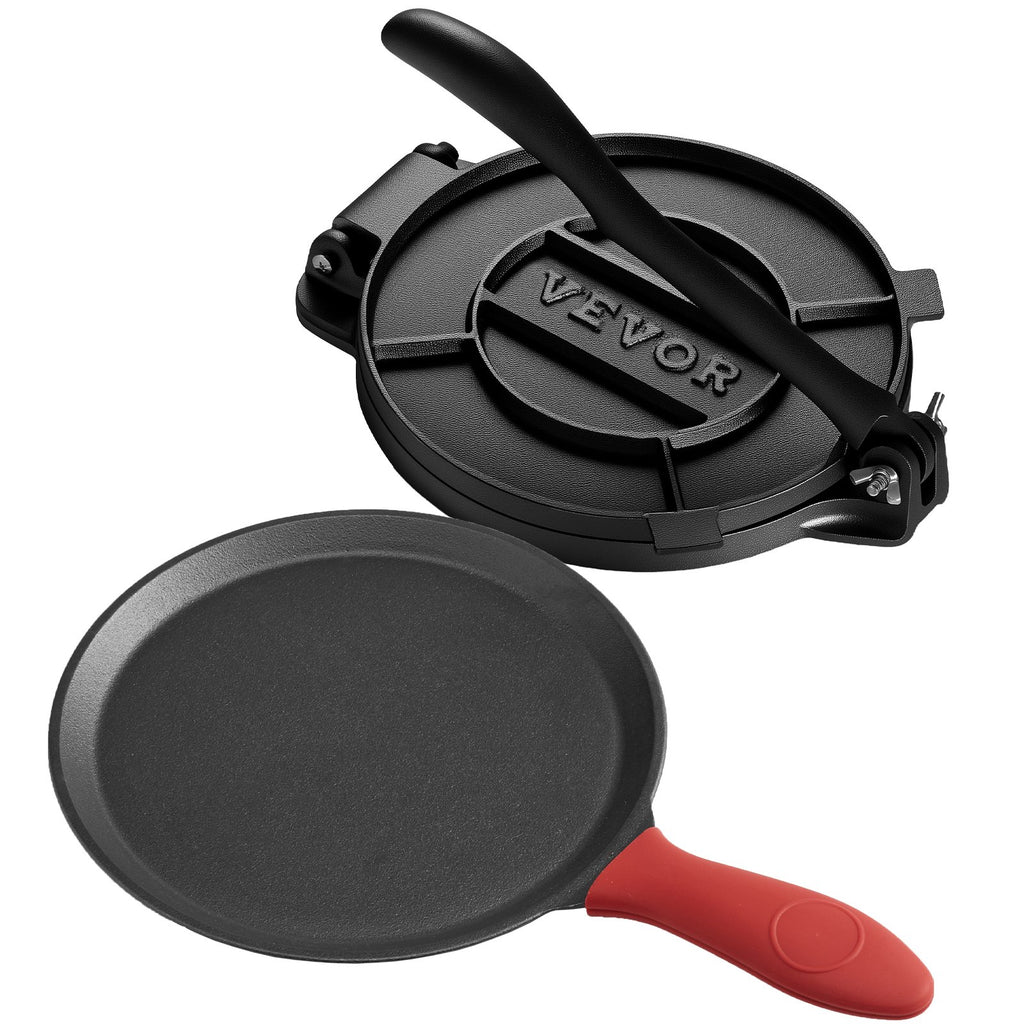 Tortilijų presas VEVOR HES200SET, 20 cm skersmens