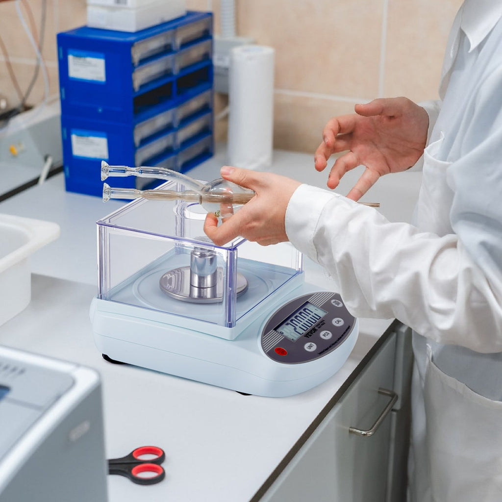 Analitinės svarstyklės VEVOR HZ5003, 0,001 g tikslumas