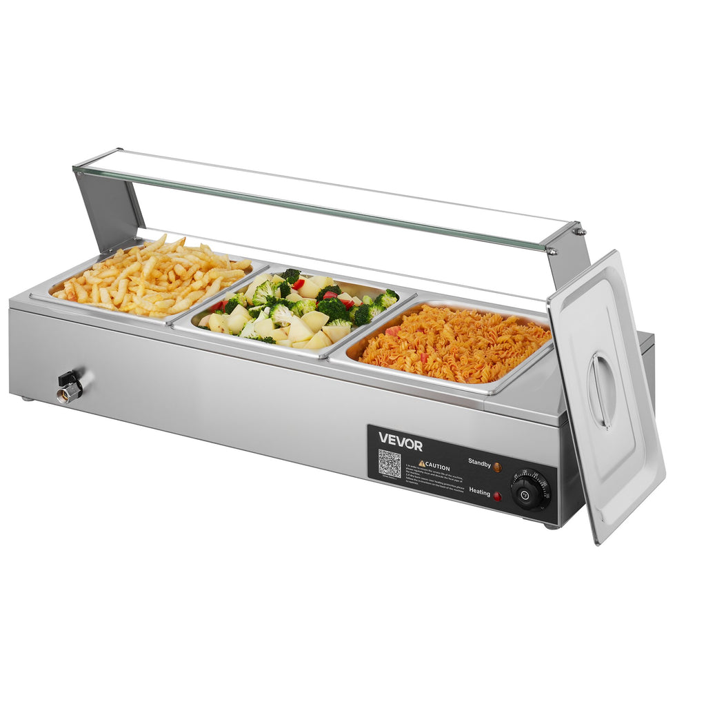 Maisto šildytuvas (Marmitas) VEVOR M-2213, 1500 W