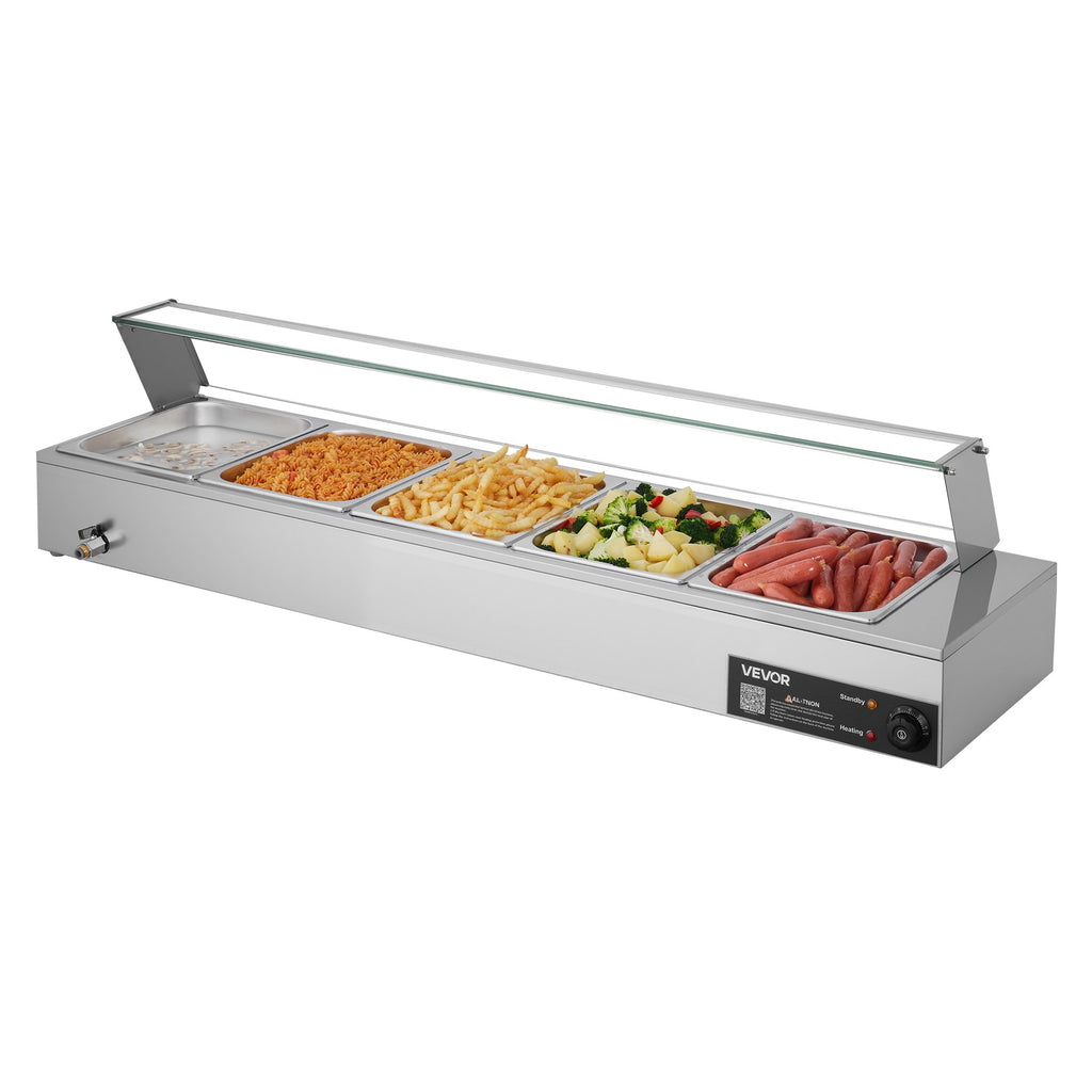 Maisto šildytuvas (Bain Marie) VEVOR M-2215, 1500W