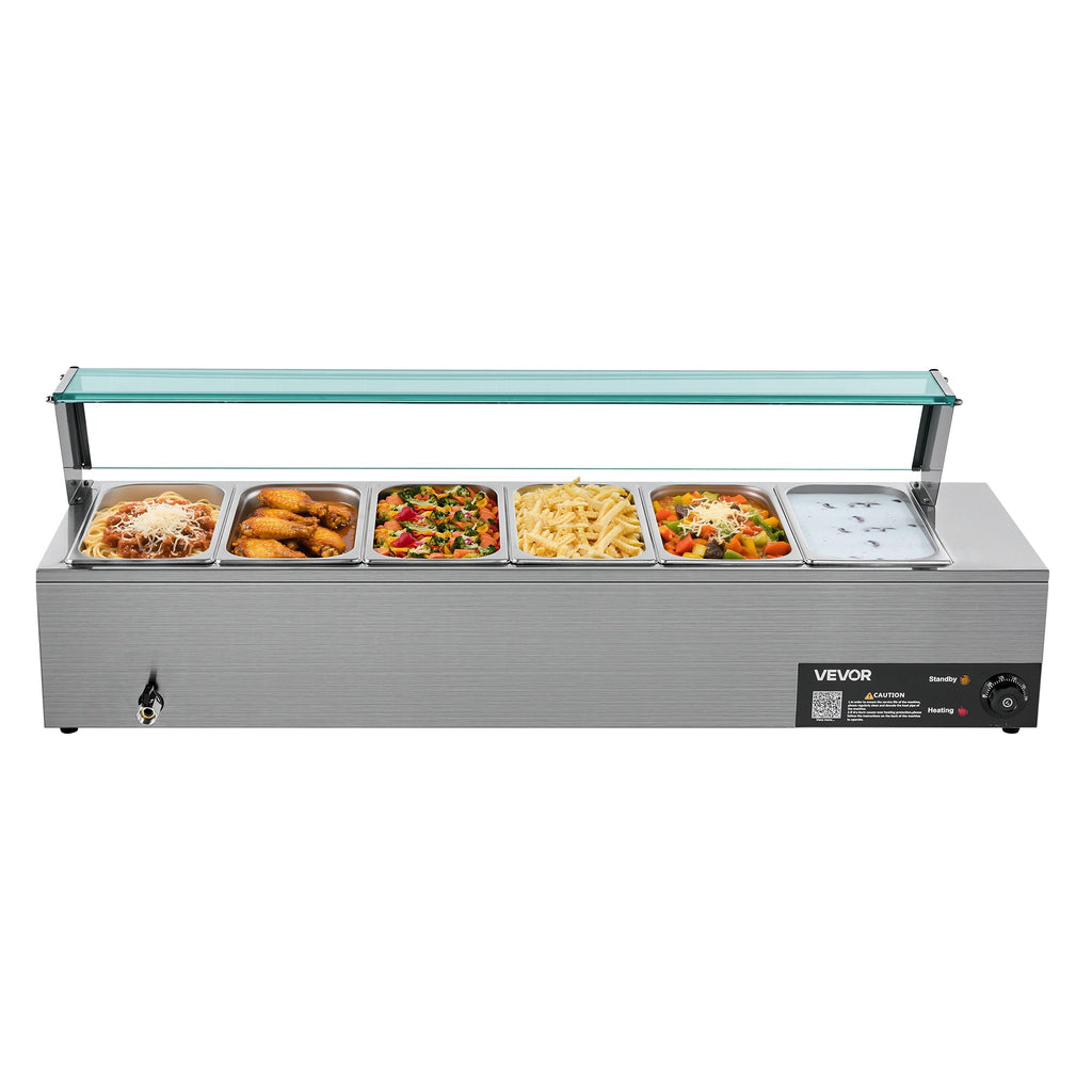 Maisto šildytuvas (Marmitas) VEVOR M-2316, 1500 W