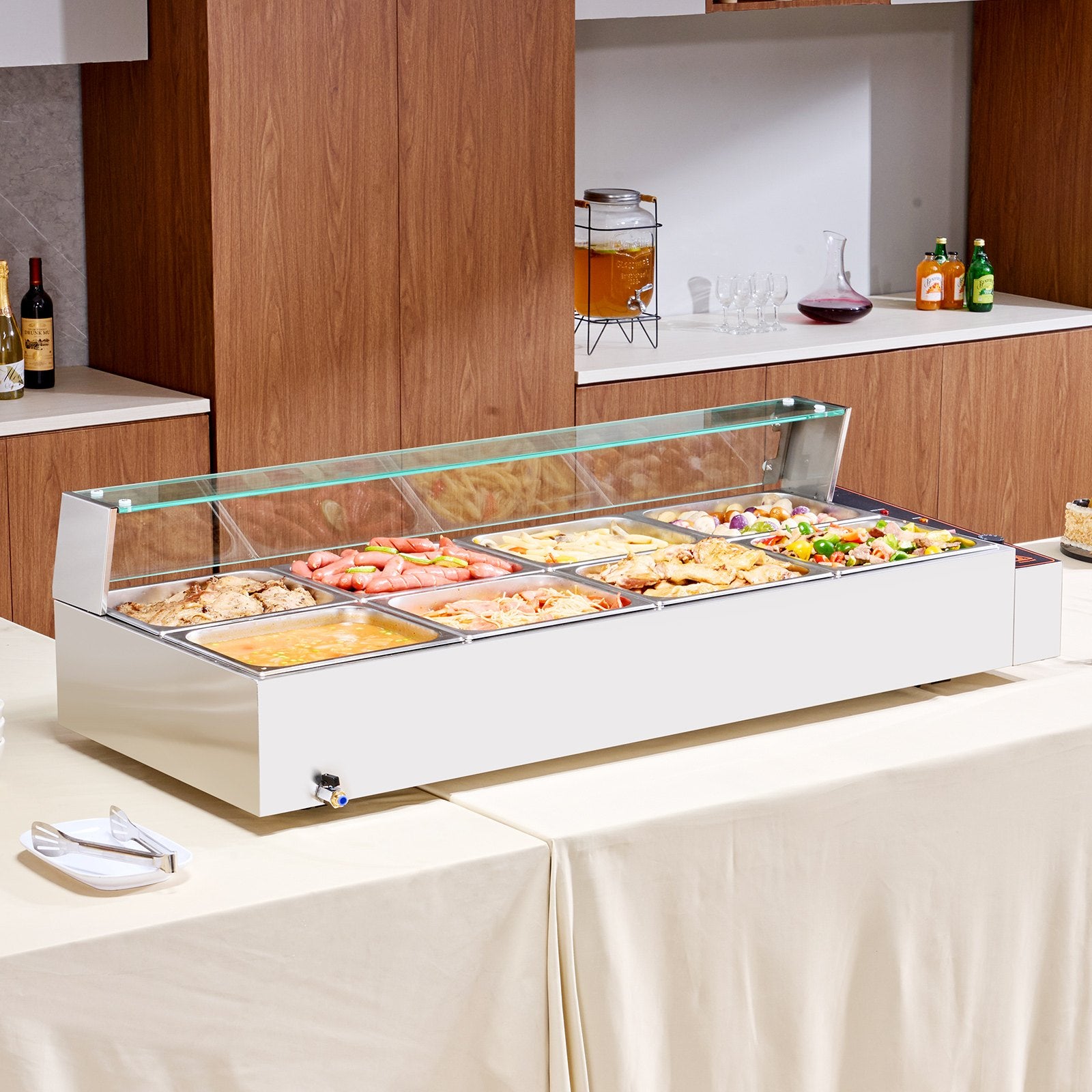 Maisto šildytuvas (marmitas) VEVOR SC-TC-2108, 1700W