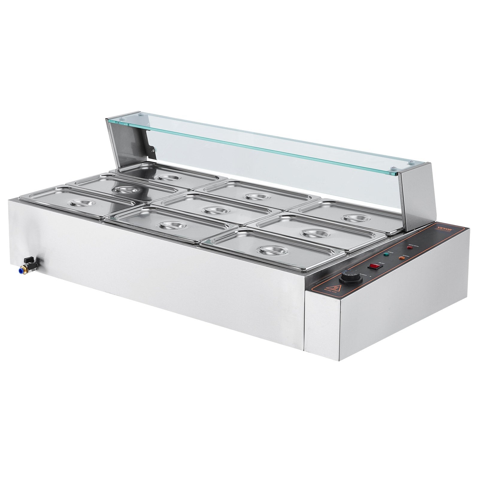 Elektrinis maisto šildytuvas (marmitas) VEVOR M-2333, 1500W