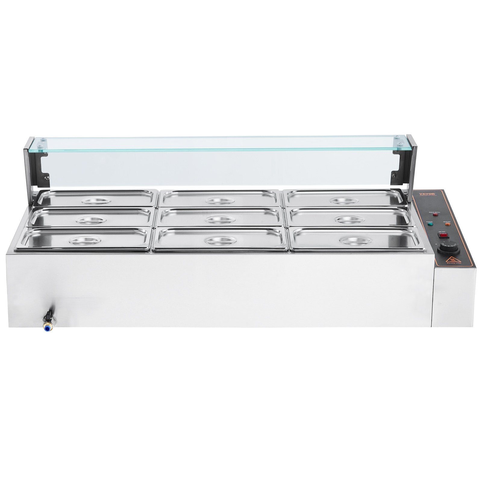 Elektrinis maisto šildytuvas (marmitas) VEVOR M-2333, 1500W