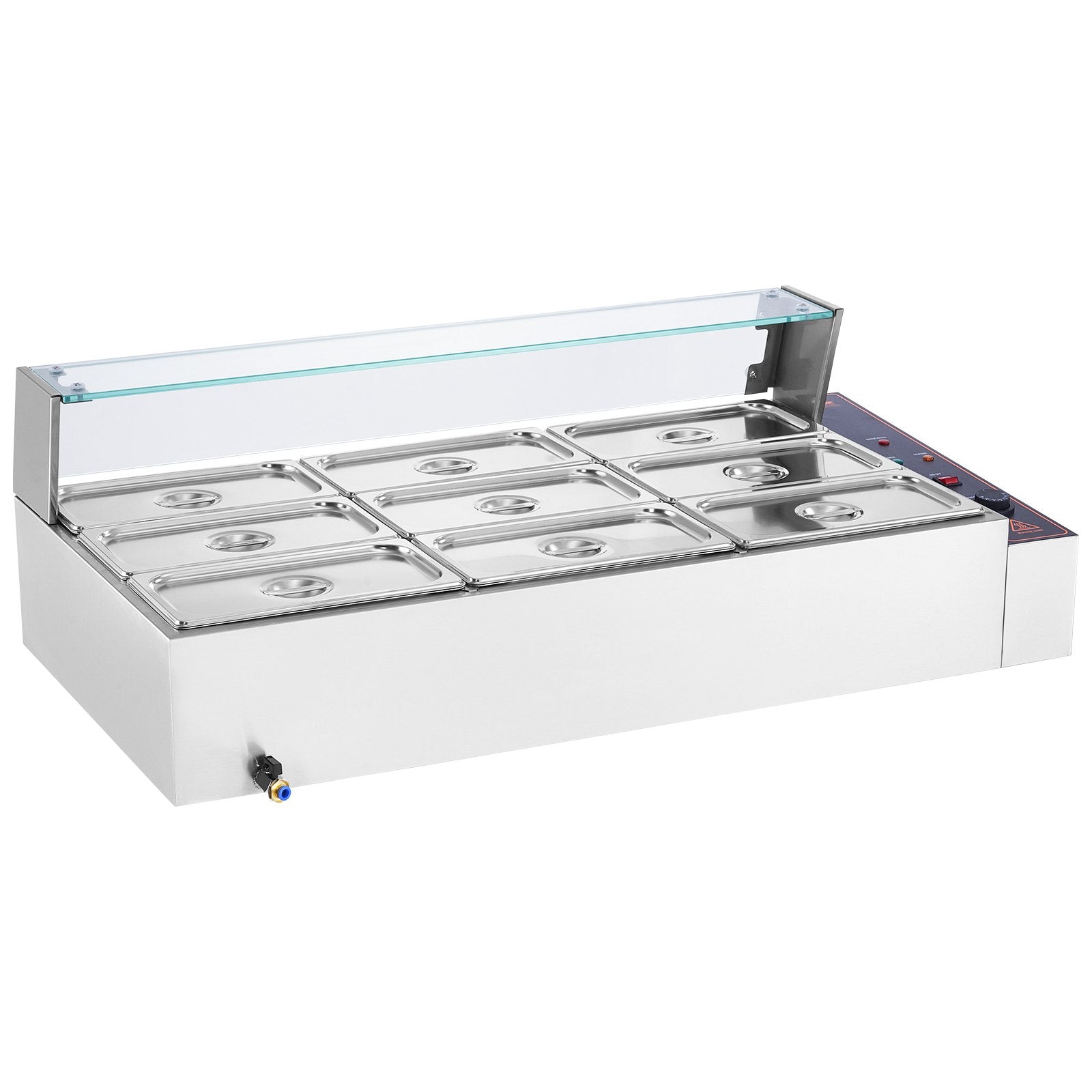 Elektrinis maisto šildytuvas (marmitas) VEVOR M-2333, 1500W
