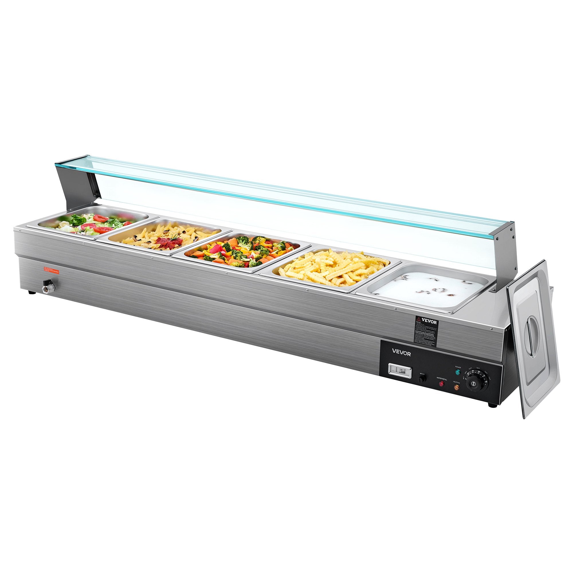 Elektrinis maisto šildytuvas VEVOR SC-TC-215, 1700 W