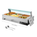 Maisto šildytuvas (Bain Marie) VEVOR M-2223, 1500W