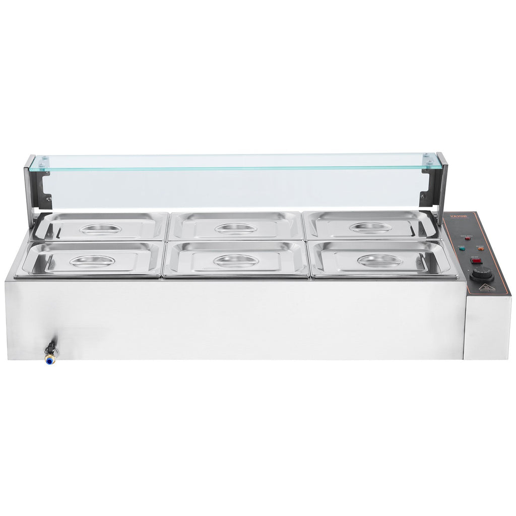Maisto šildytuvas (Bain Marie) VEVOR SC-TC-216, 1500W