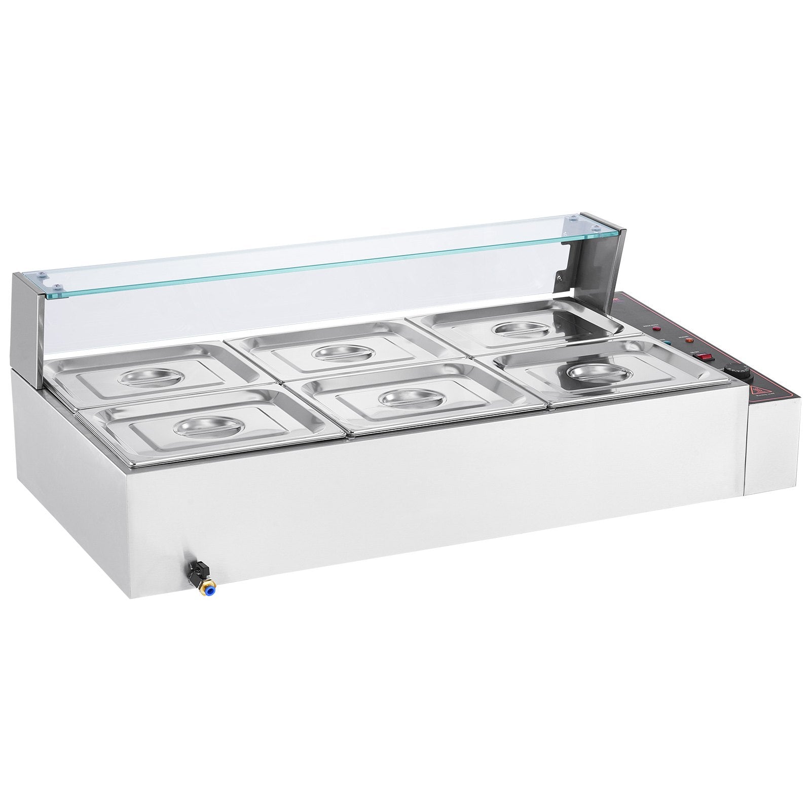 Maisto šildytuvas (Bain Marie) VEVOR SC-TC-216, 1500W