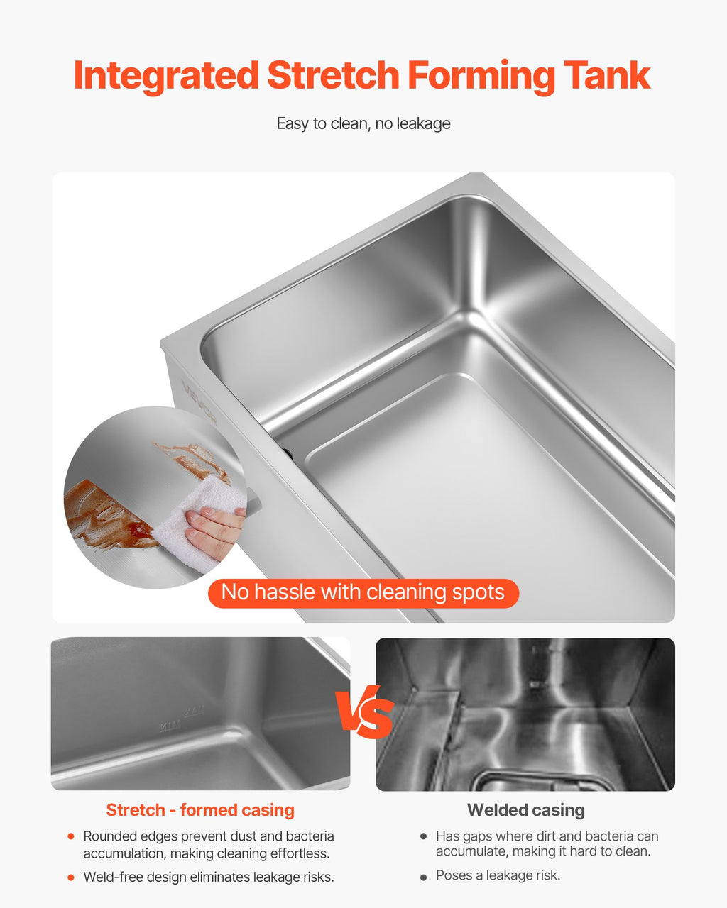 Maisto šildytuvas (Bain Marie) VEVOR M-112, 1200W