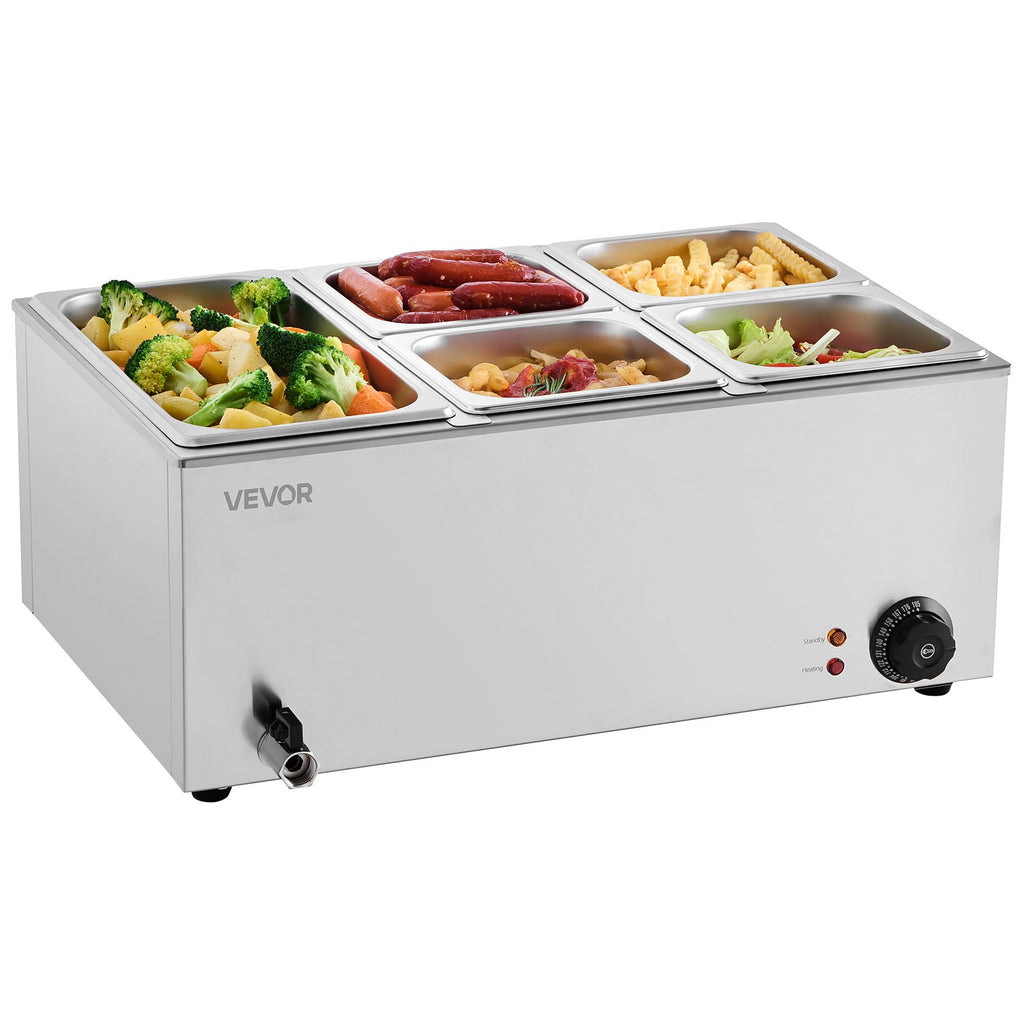 Maisto šildytuvas (Bain Marie) VEVOR M-112, 1200W