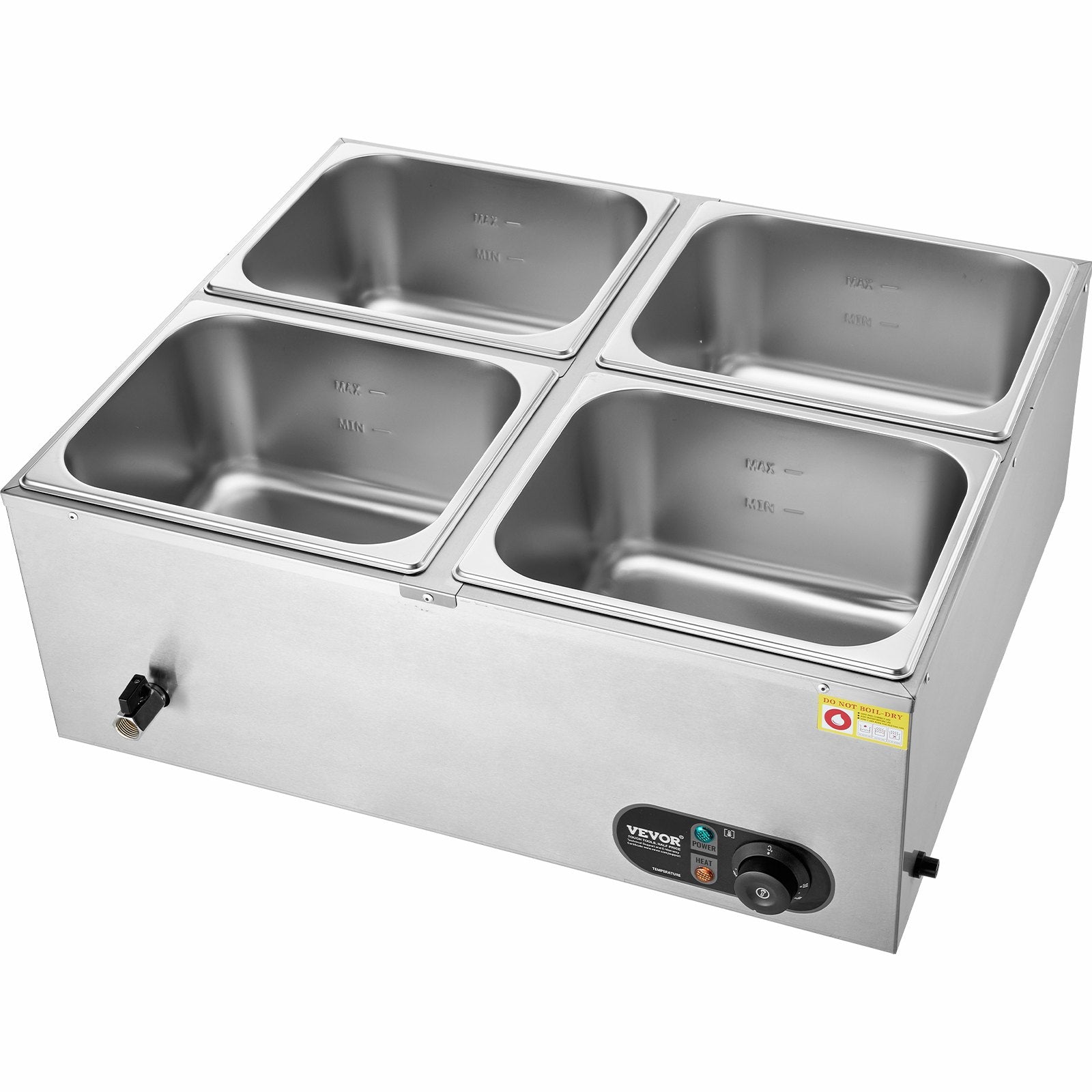 Maisto šildytuvas VEVOR HT-6V, 1500W