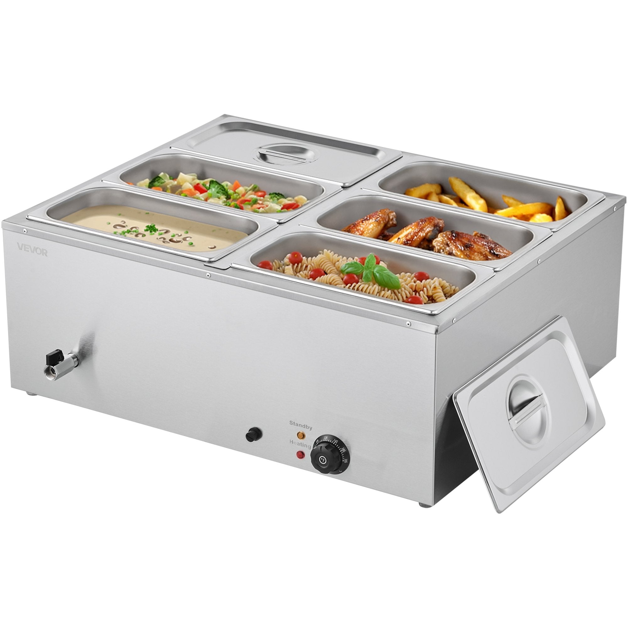Maisto šildytuvas VEVOR M-1323, 1500W