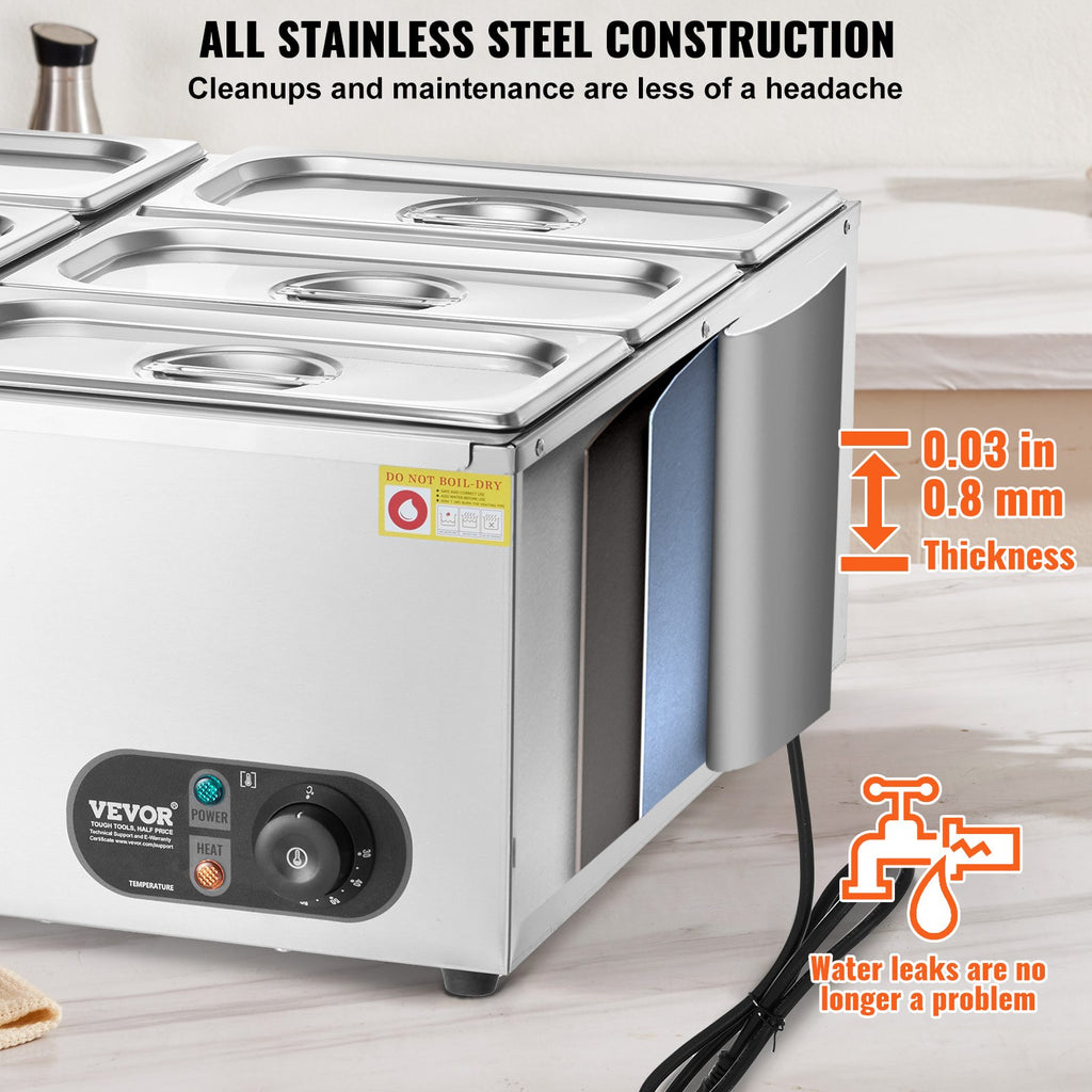 Maisto šildytuvas VEVOR HT-6V, 1500 W