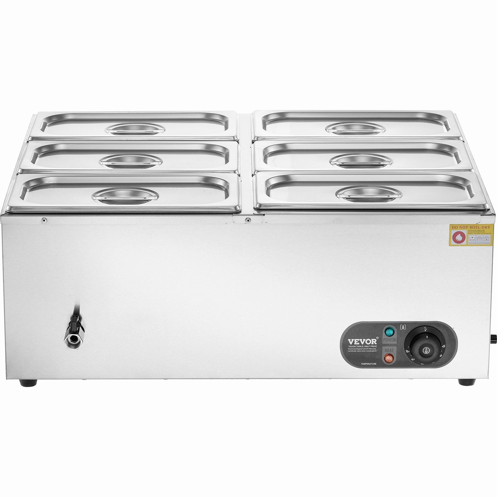 Maisto šildytuvas VEVOR HT-6V, 1500 W