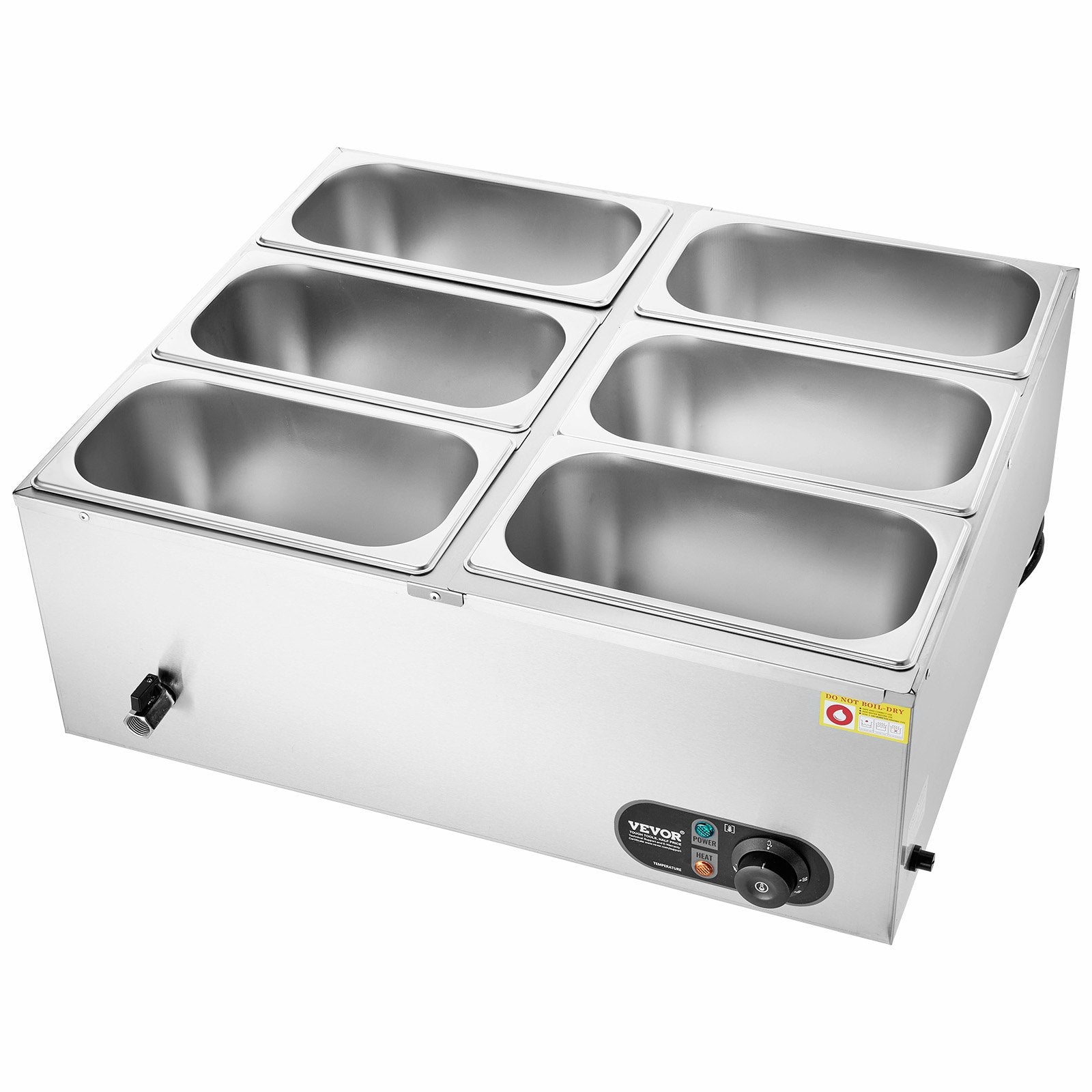 Maisto šildytuvas VEVOR HT-6V, 1500 W